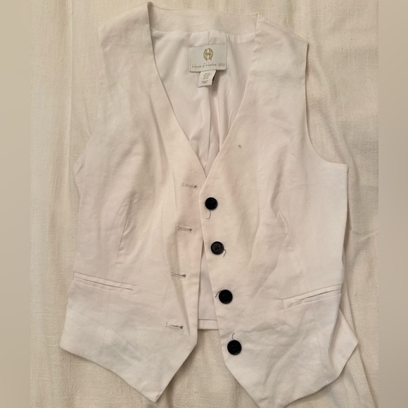 House of Harlow 1960 Tops - House of Harlow linen vest Xs